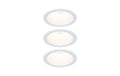 Paulmann LED Einbauleuchte 3-Step-Dim Cole Coin Basisset IP44 rund 88mm Coin 3x6W 3x4