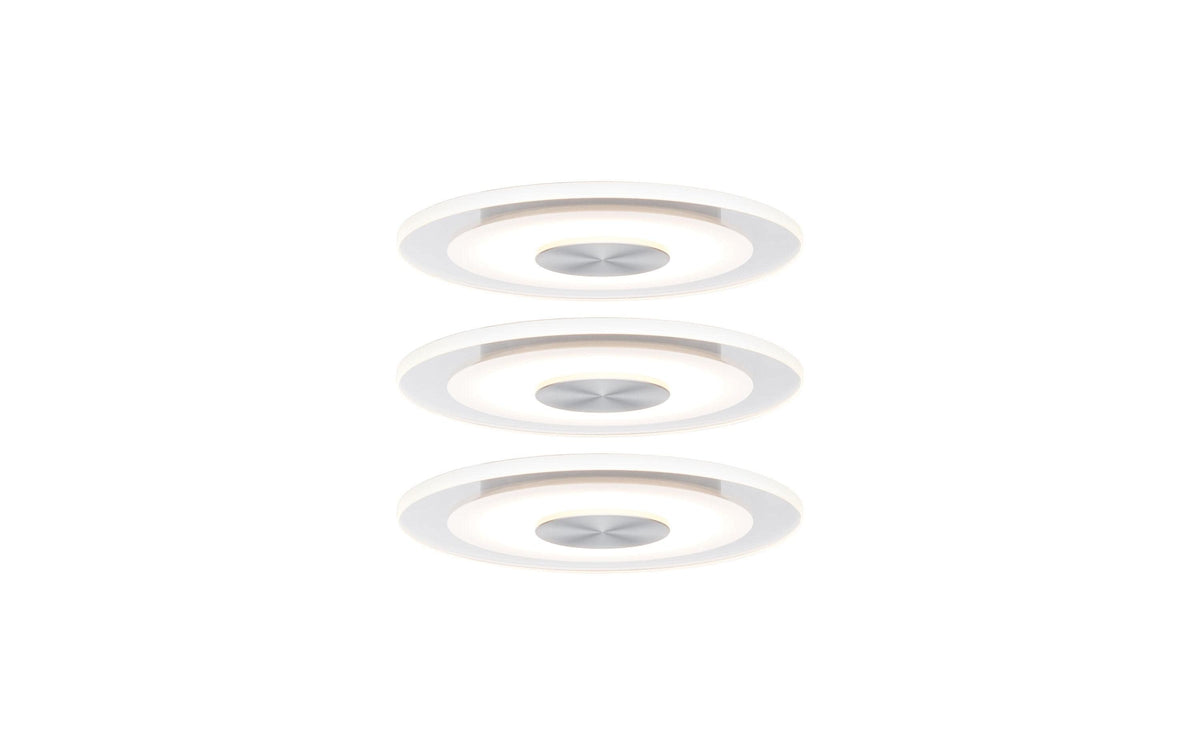Paulmann Premium LED Einbau Whirl Basisset rund 120mm 3x4,9W 3x180lm 230V dimm