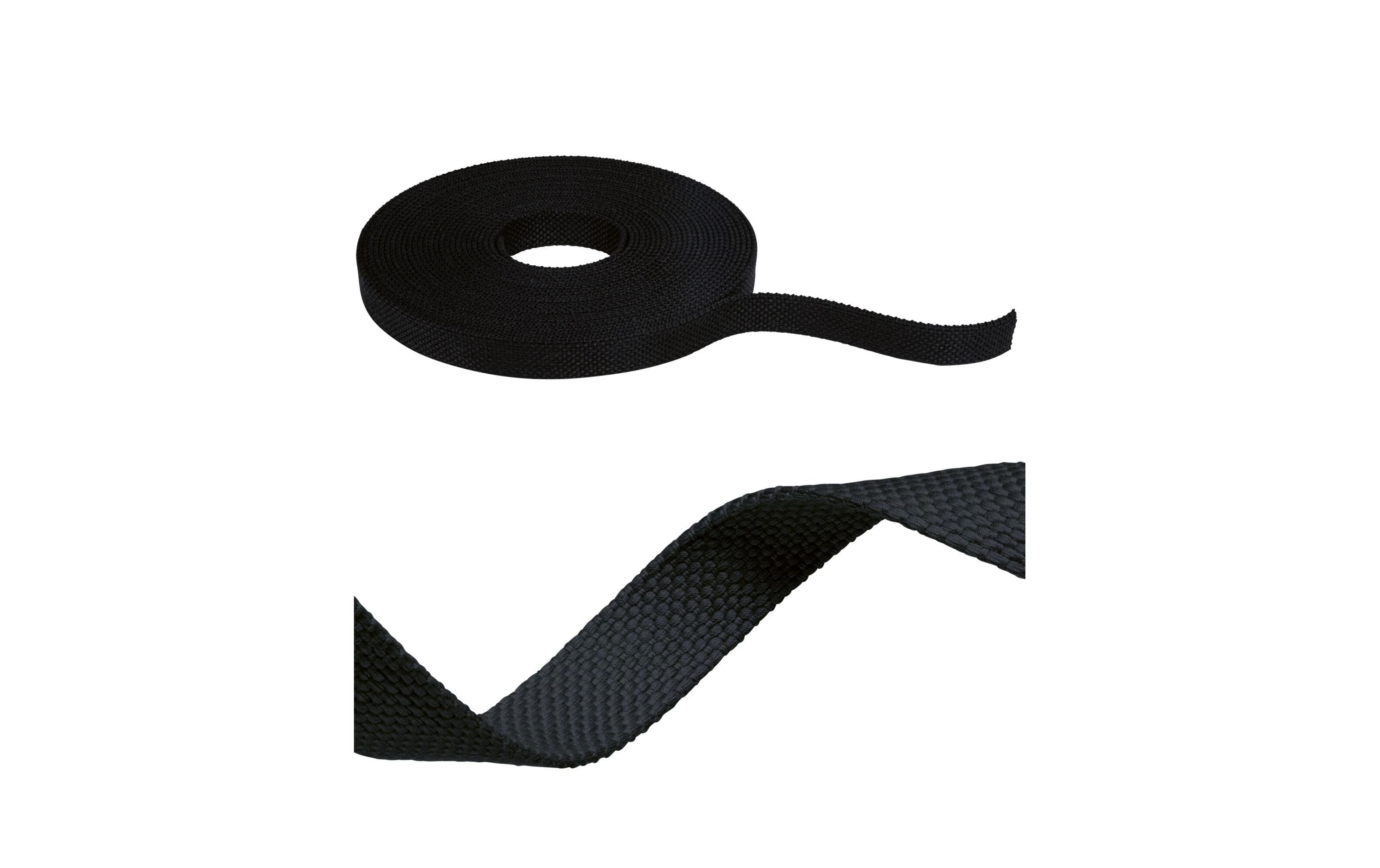 Paulmann ULine Gurt 10m Schwarz Dacron Textil Kupfer