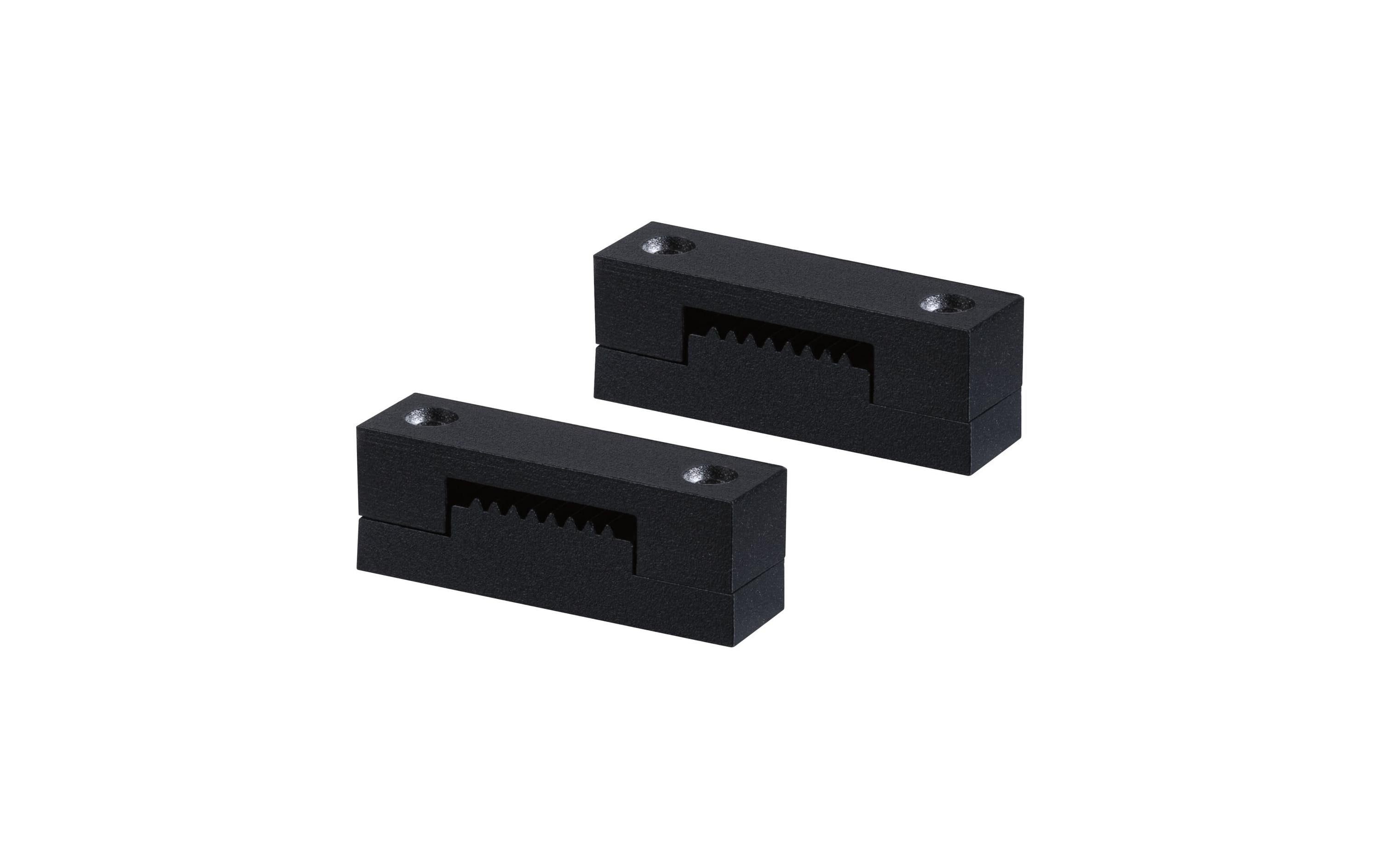 Paulmann ULine 2x Gurt-Klemme schwarz Aluminium
