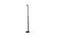 Paulmann LED Stehleuchte Aldan 2700K 827lm 473lm 8,5 / 7W Schwarz, Alu gebürstet