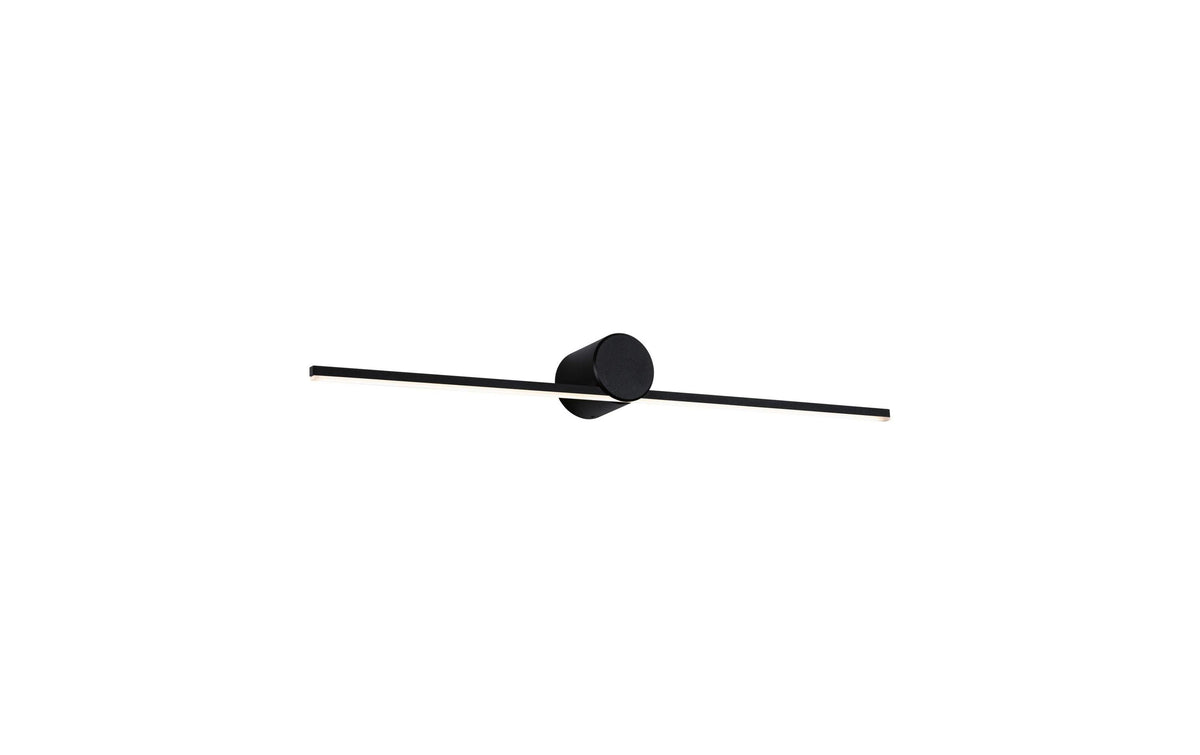 Paulmann LED Spiegelleuchte Sava IP44 3000K 300lm 230V 5W Schwarz matt