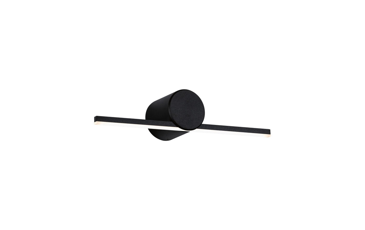 Paulmann LED Spiegelleuchte Sava IP44 3000K 250lm 230V 4,2W Schwarz matt