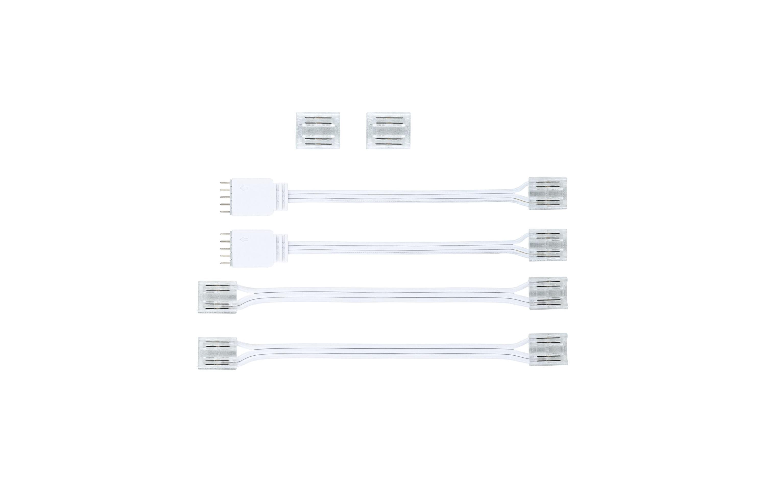 Paulmann MaxLED Connector Set Full-Line COB Weiss, Transparent