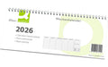 Q-Connect Wochenplaner 2026 28,5 x 12 cm, 1 W pro Seite
