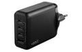 onit GaN-Wandladegerät USB CCCA 100W schwarz