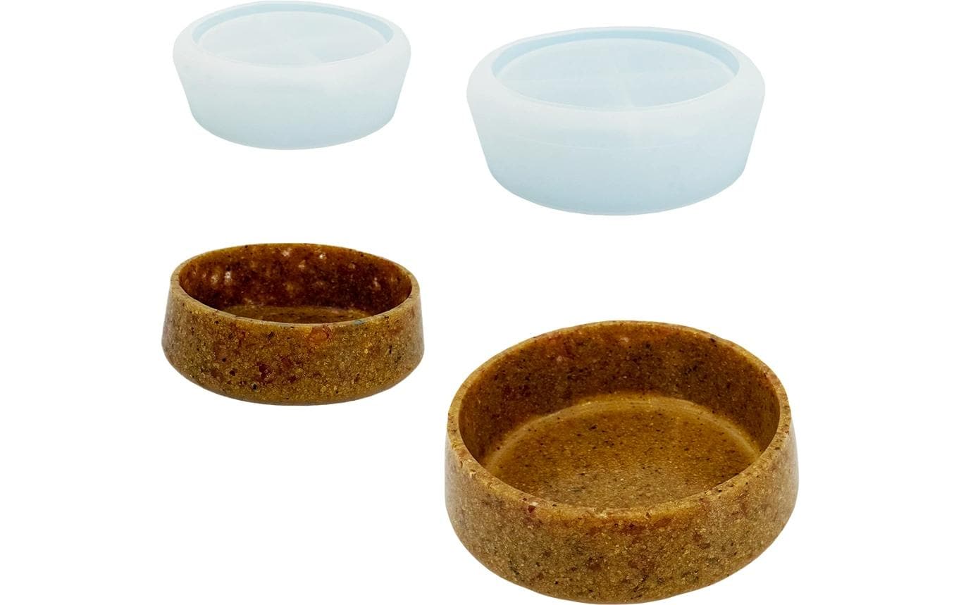Reslin Giessform Silikon Set Schale, ø 13cm + ø 18cm