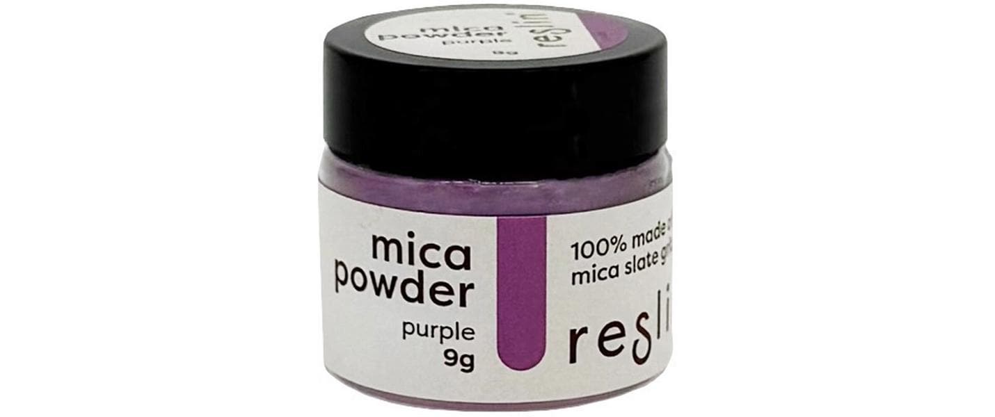 Reslin Mica Pulver 9g Lila