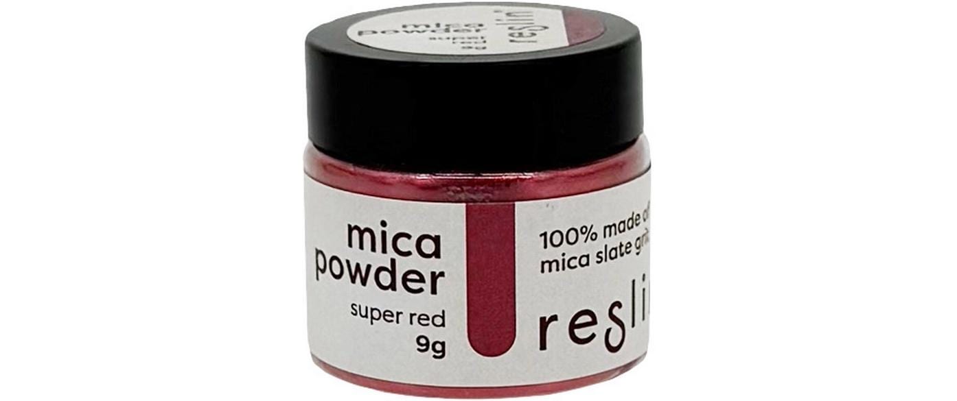 Reslin Mica Pulver 9g Rot