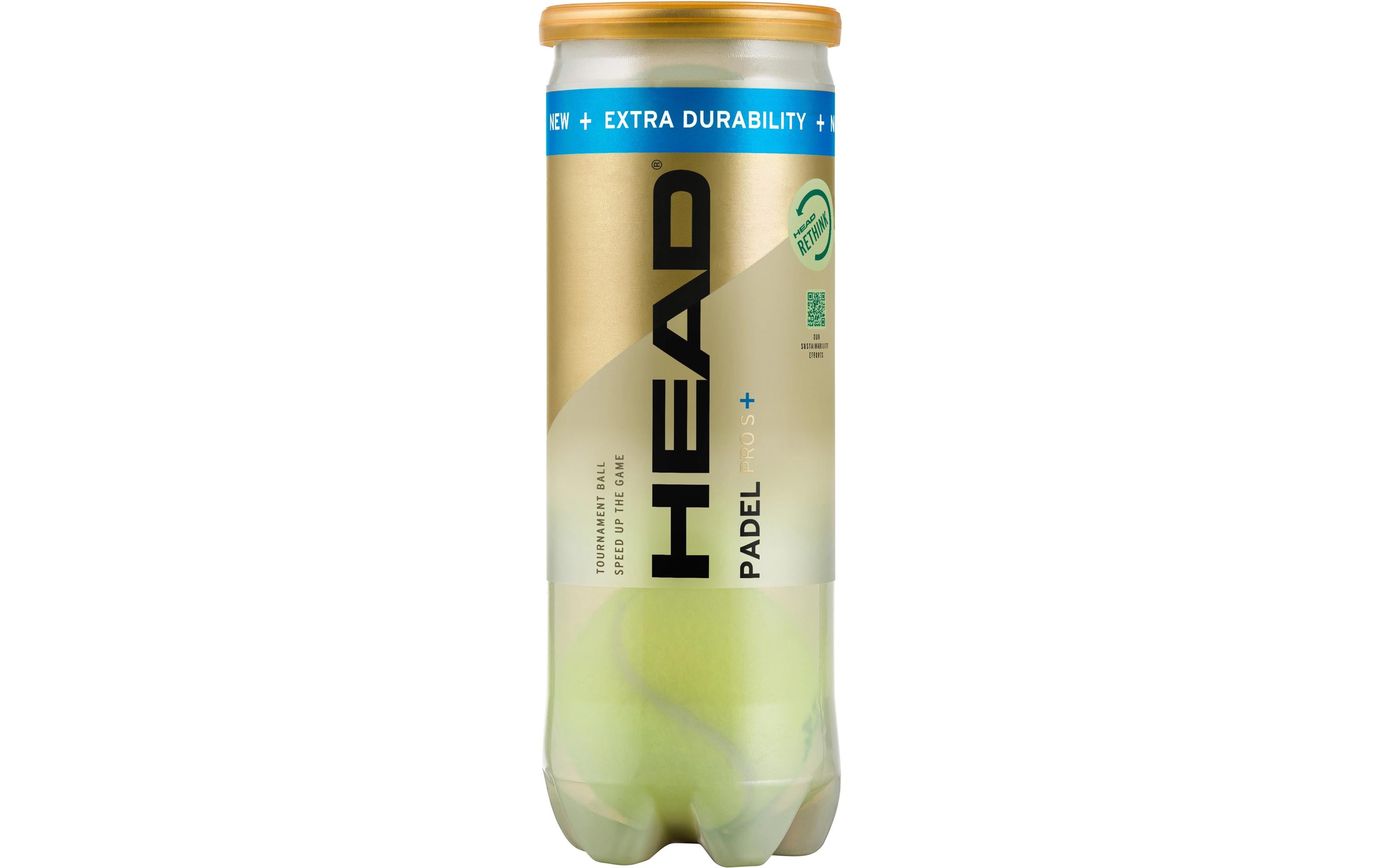 HEAD Padel Ball Pro S+ - 6DZ 3er-Pack gelb