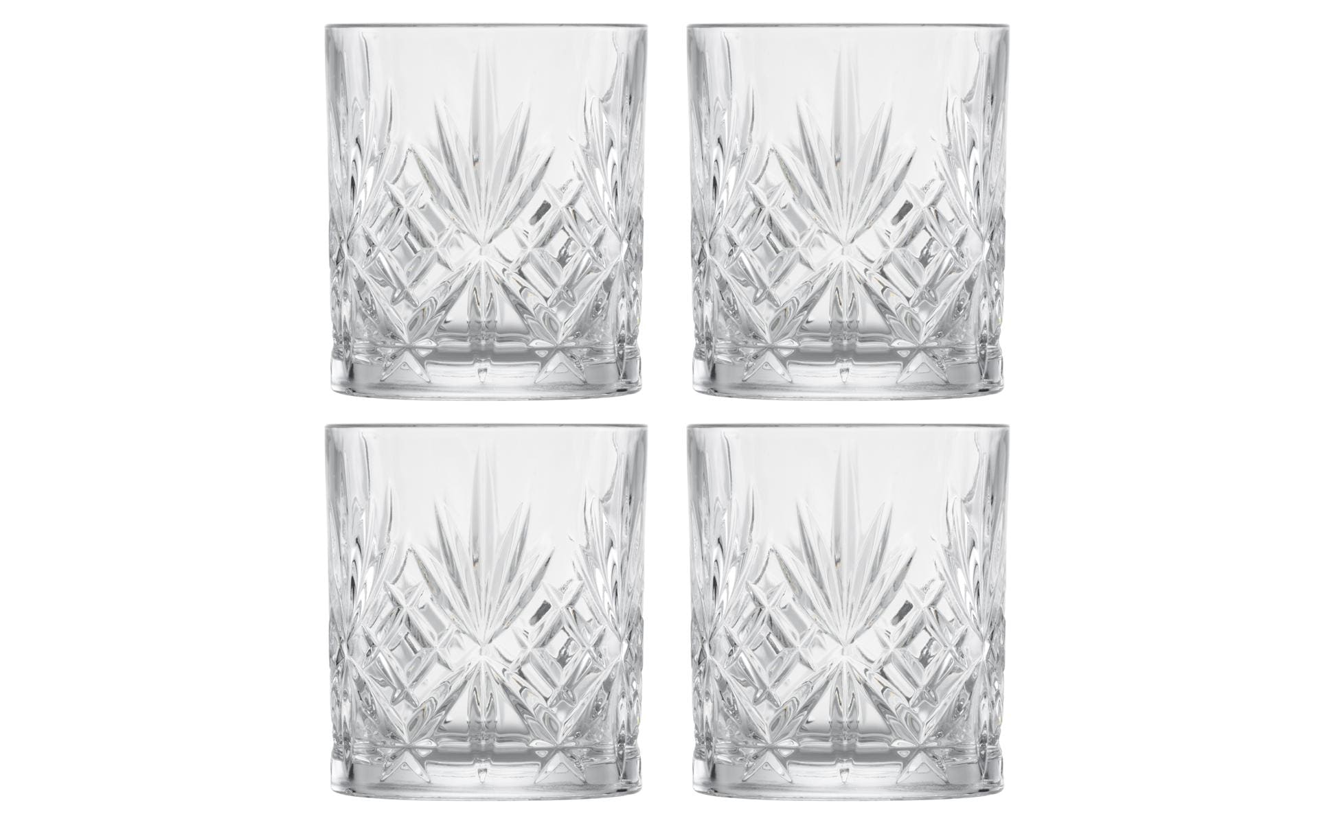 Schott Zwiesel Whiskyglas Show 4er Set, 334 ml