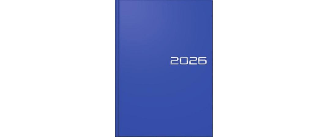 SIMPLEX Simply Colour Line 2026 1W/2S, 148x208mm, blau