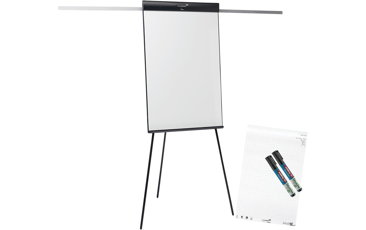 Legamaster SKETCH PRO Flipchart , 105x68cm Dreibein, inkl. Starter Set