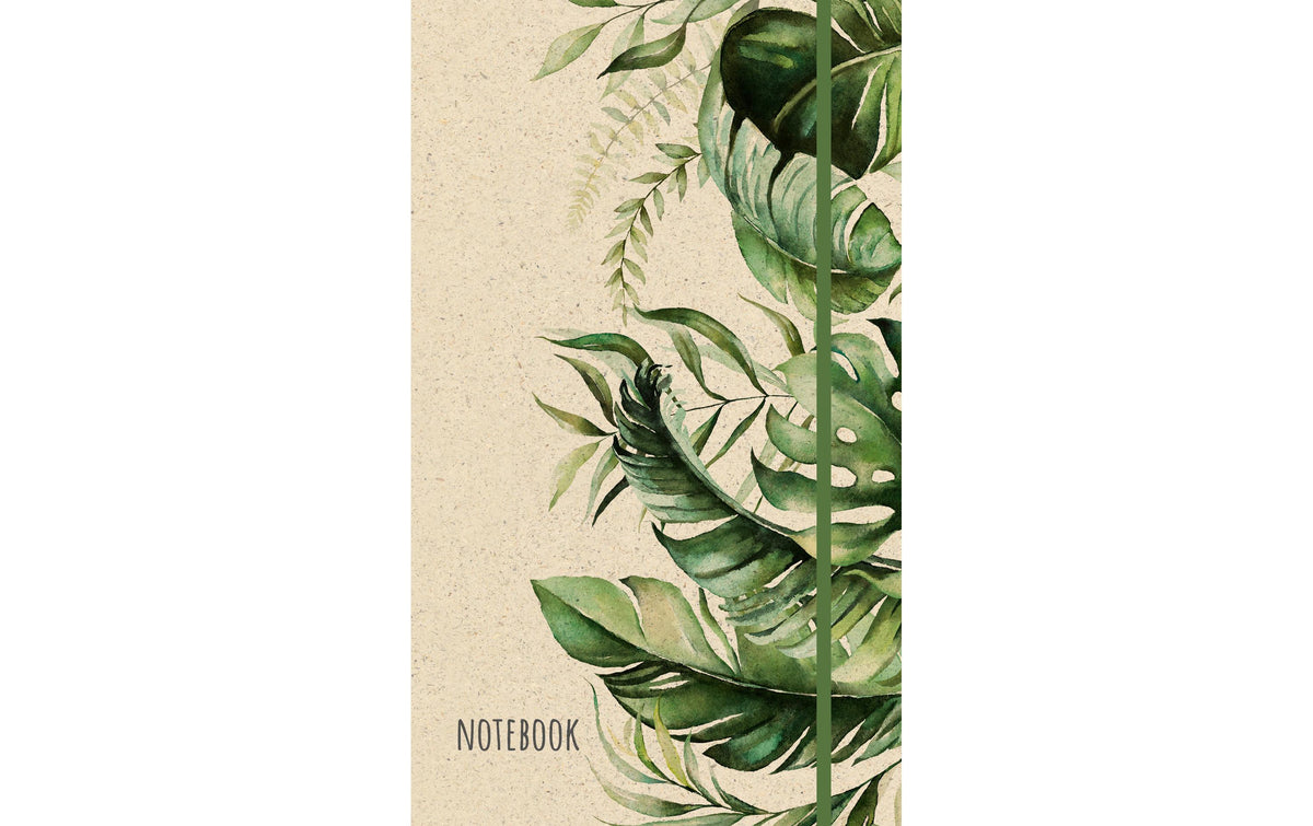 Natur Verlag Notizbuch Jungle 13 x 21 cm, 160 Seiten, 90gm2, blanko