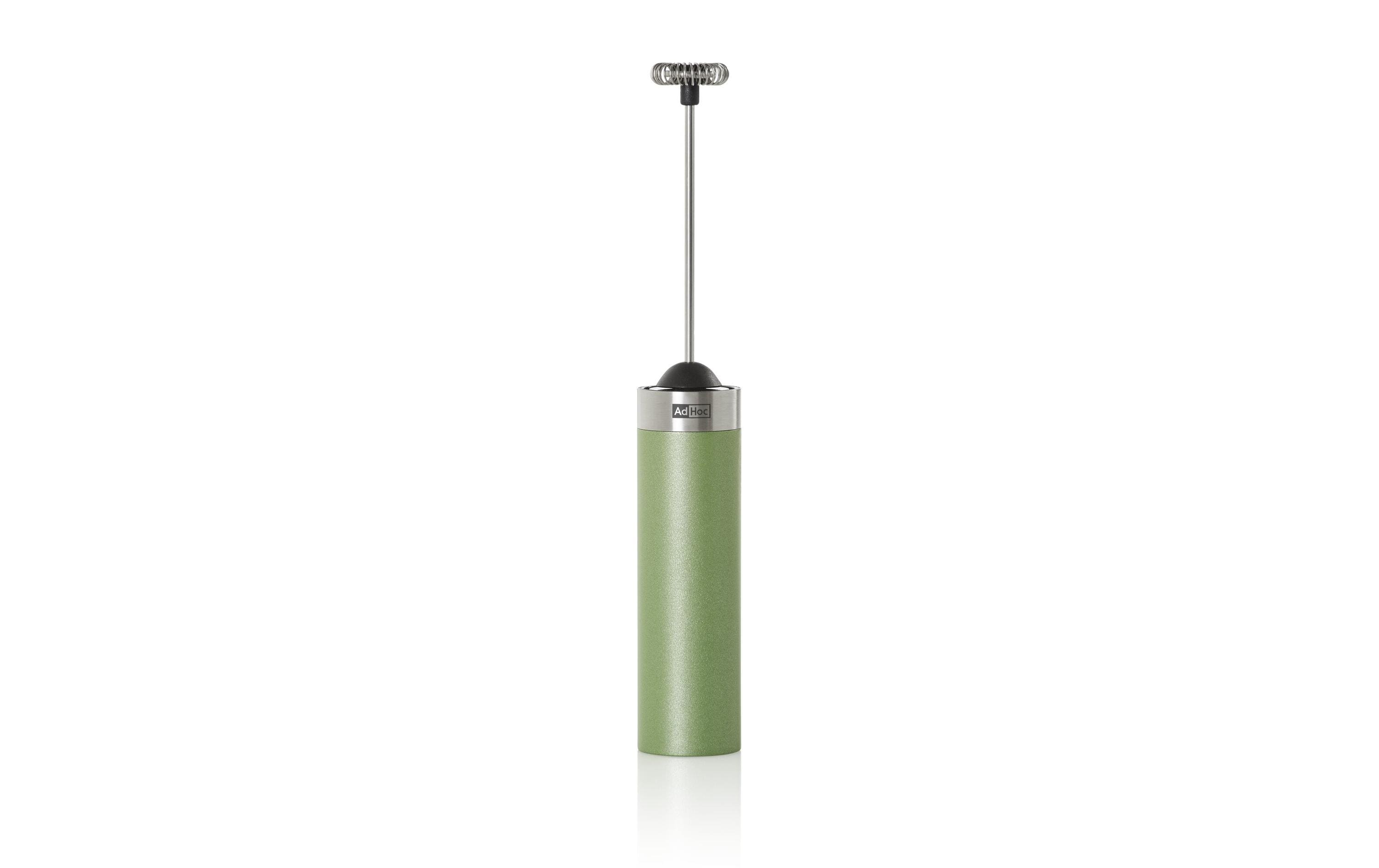 AdHoc Milchschäumer RAPID.3 MS24 inkl. 2x Batterien Typ AAA 1,5V, Grün