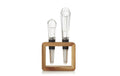 AdHoc Wein-Geniesser-Set 2-tlg. VINE Akazienholz, 9,6 x 4 cm x H 18 cm