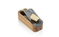 AdHoc Tisch-Feinreibe CUTNSERVE GG32 Akazienholz, 18 x 6,8 cm x H 5 cm