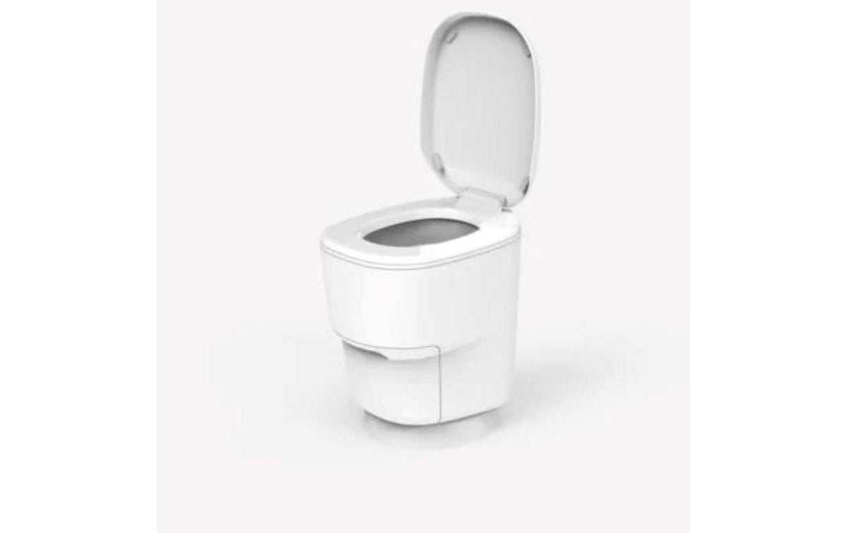 Clesana Toilette  C1, mit Rund-Sockel weiss