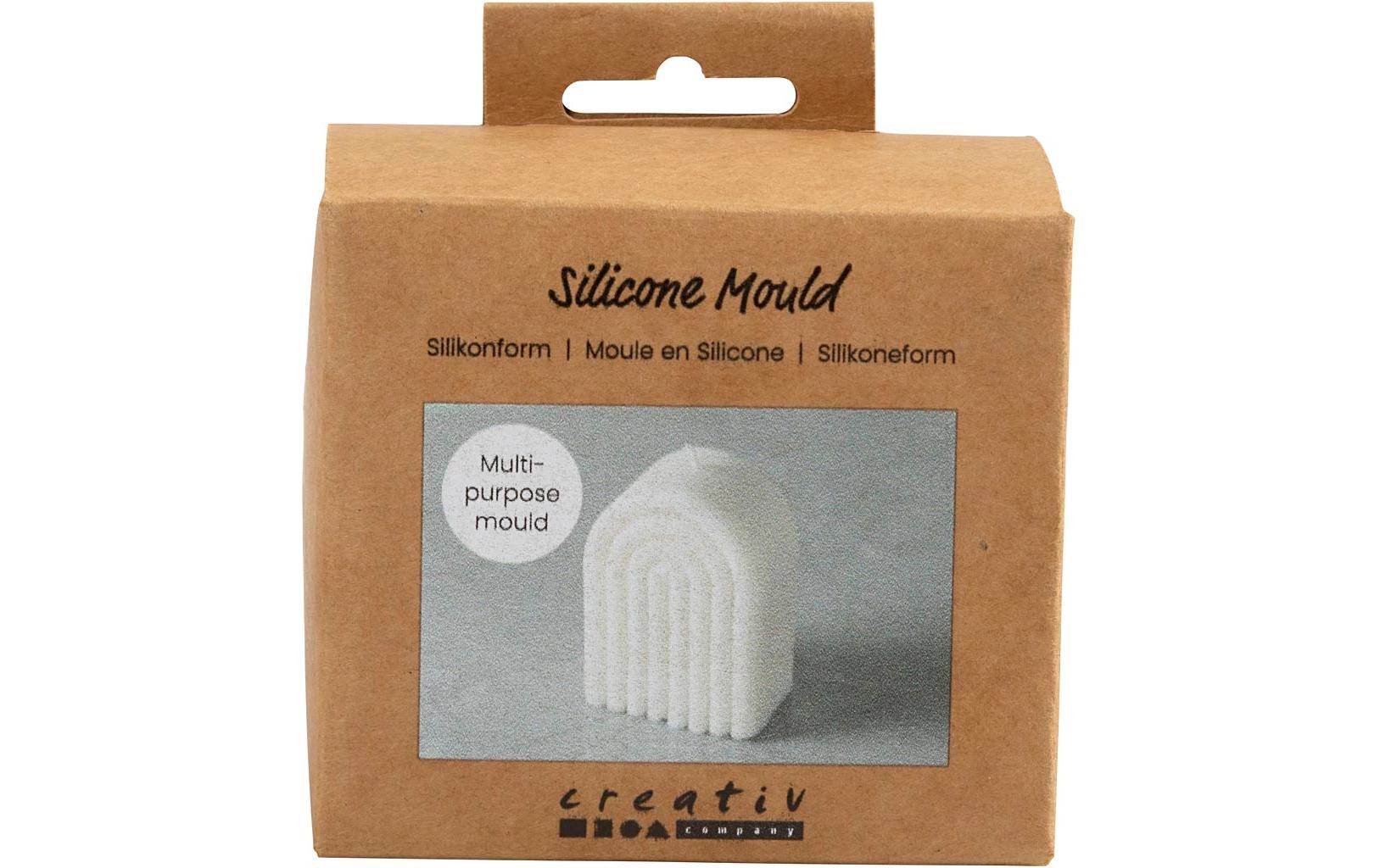 Creativ Company Kerzengiessform Silikon Bogen, 8 x 4 x 5.5 cm