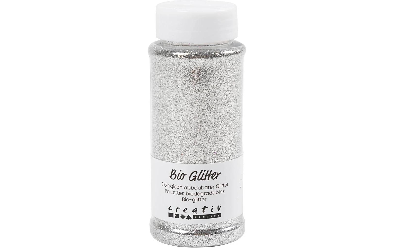 Creativ Company Bio-Glitzer 140 ml. silber