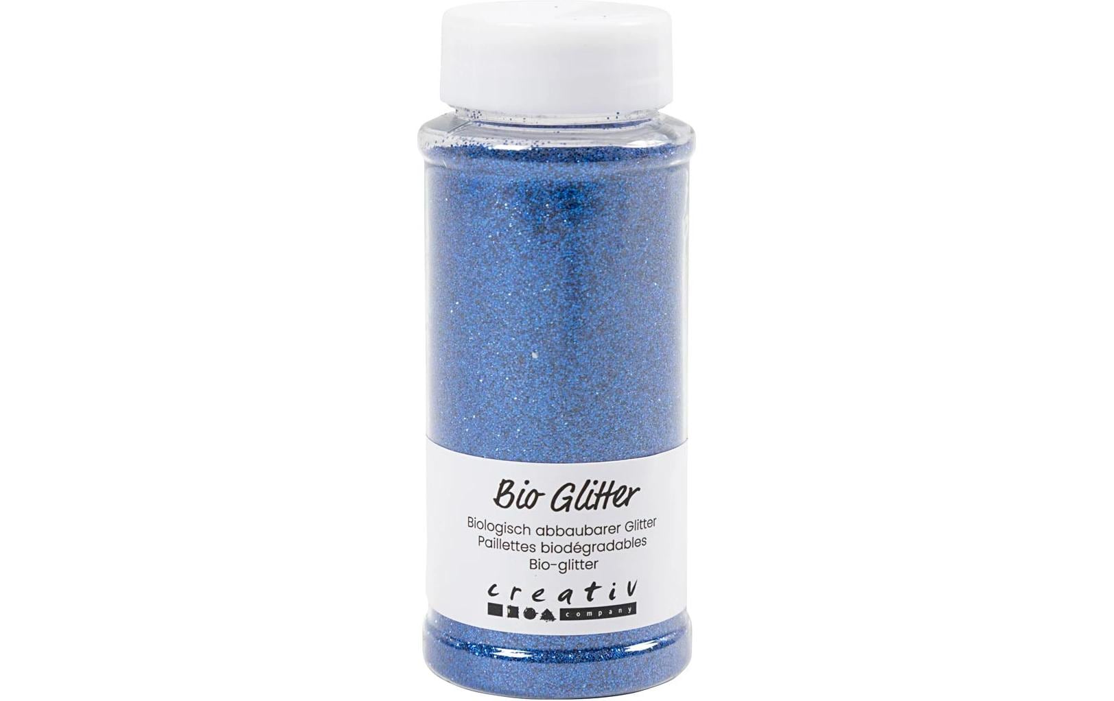 Creativ Company Bio-Glitzer 140 ml. blau