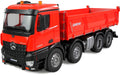 Amewi Mercedes-Benz Arocs Muldenkipper 8x4/4 4WD 1:18 RTR rot