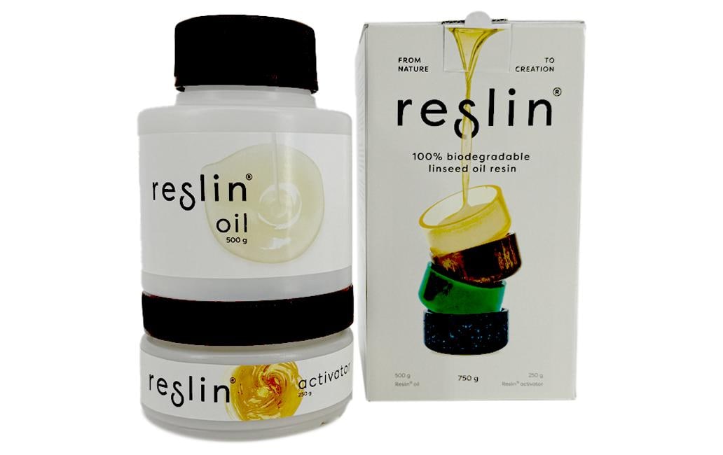 Reslin Modelliermasse Set 500 g Reslin Öl + 250 g Reslin Aktivator