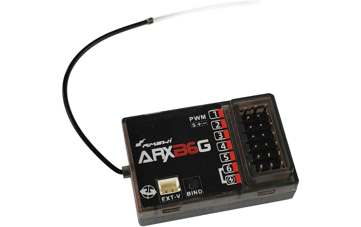 Amewi Empfänger ARXB6G 6-Kanal mit Gyro Für ATXB6 & ATXB8