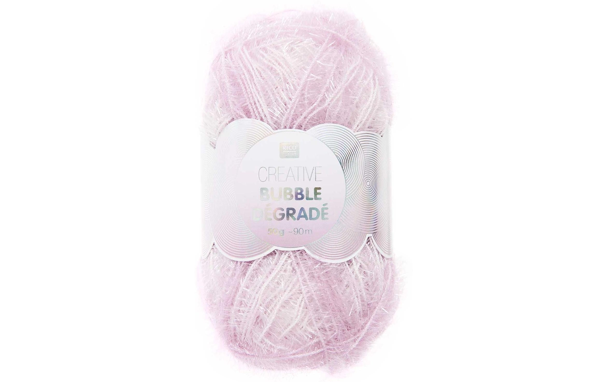 Rico Creative Bubble Dégradé flieder 100% PES, 50 g / 90 m