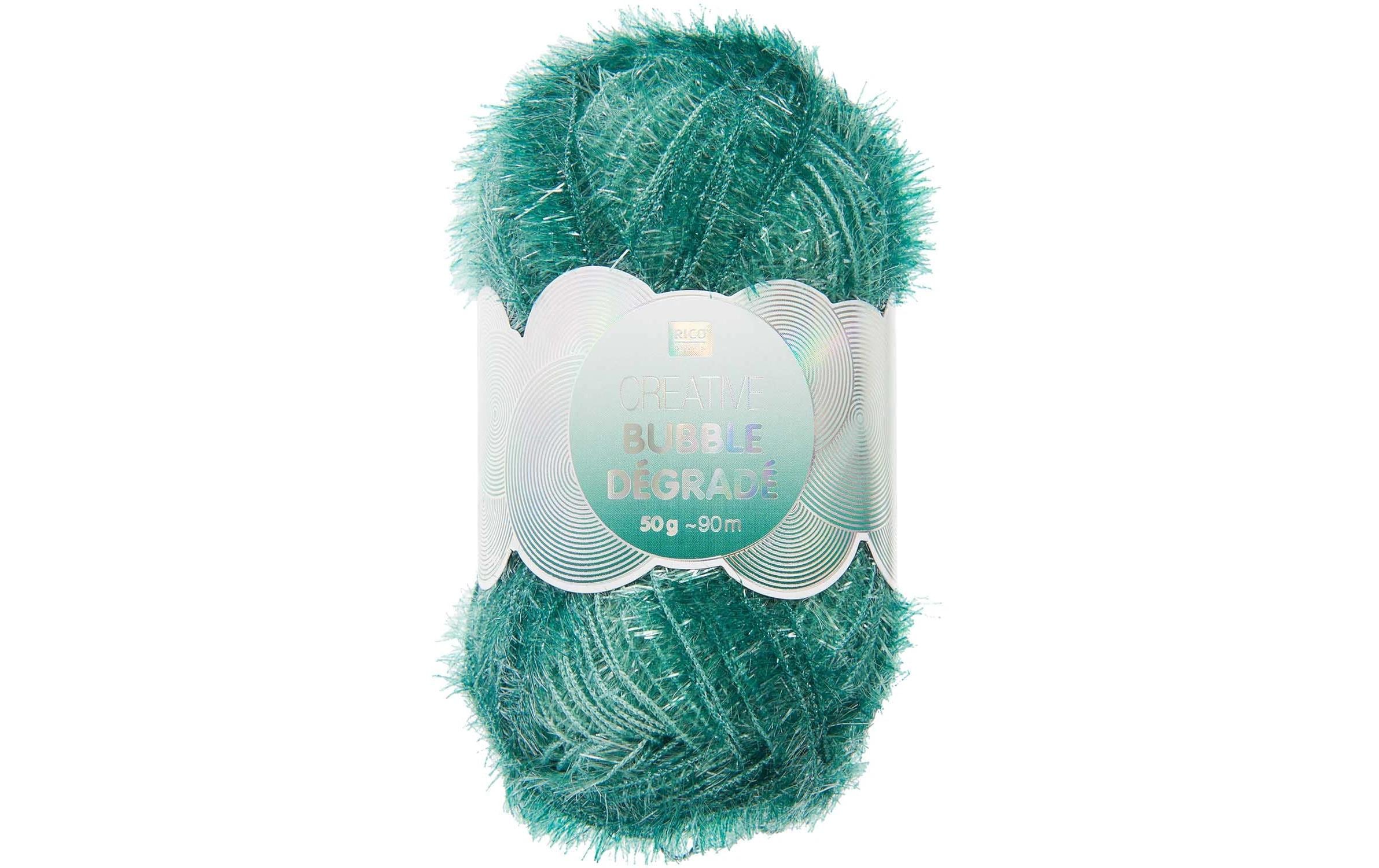 Rico Creative Bubble Dégradé efeu 100% PES, 50 g / 90 m