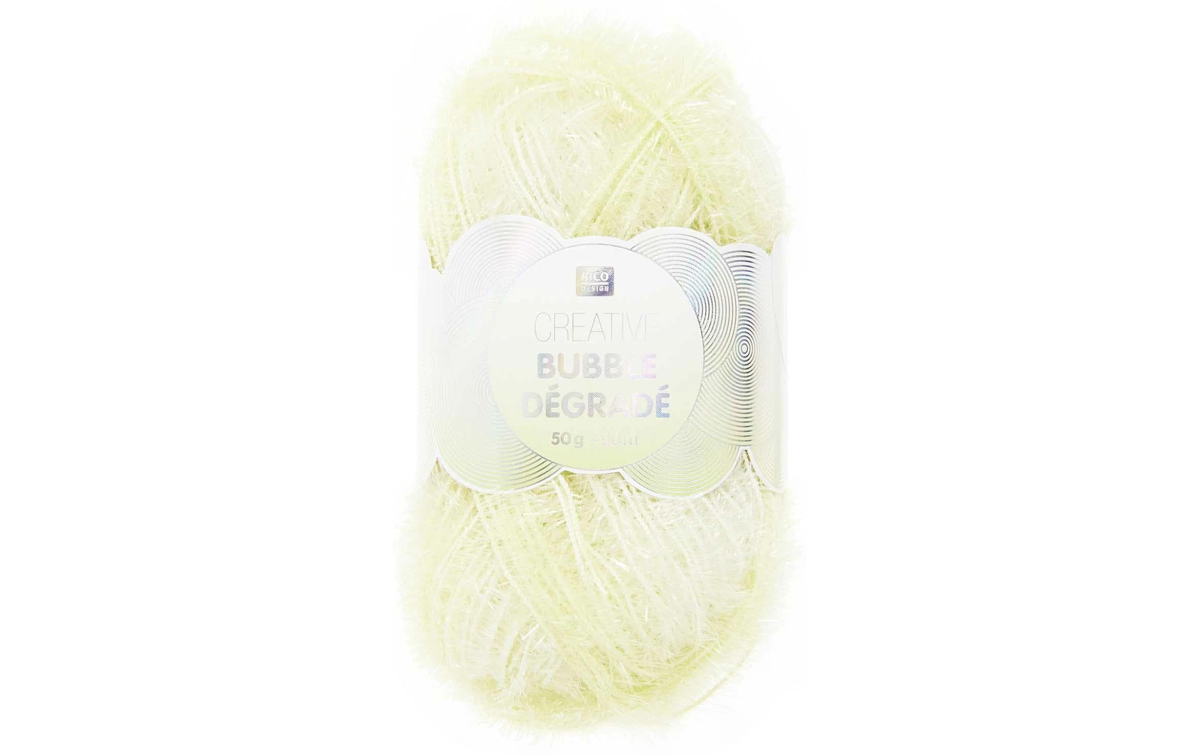 Rico Creative Bubble Dégradé gelb 100% PES, 50 g / 90 m