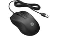 HP 105 Desktop Maus Wired USB-A,OPTICAL RED,1600DPI