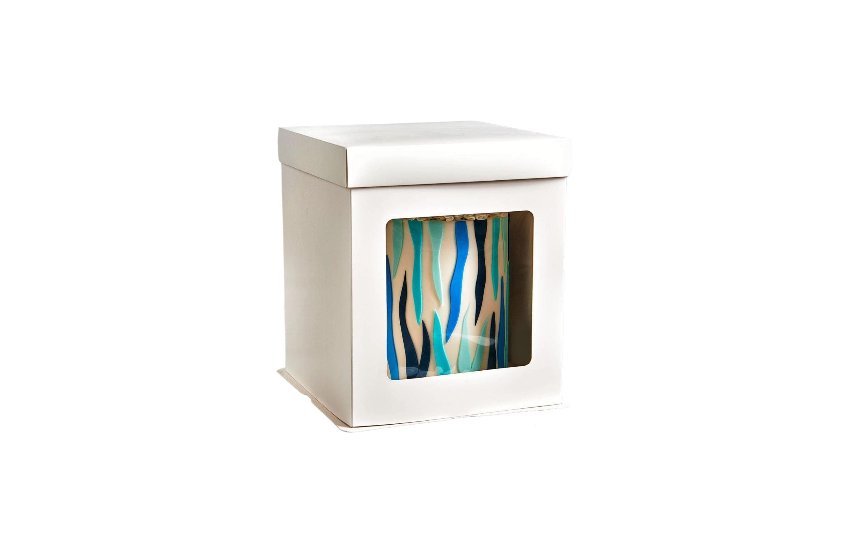 FunCakes hohe Tortenbox Weiss 1Stk, 30.4 x 30.4 x 34.5 cm