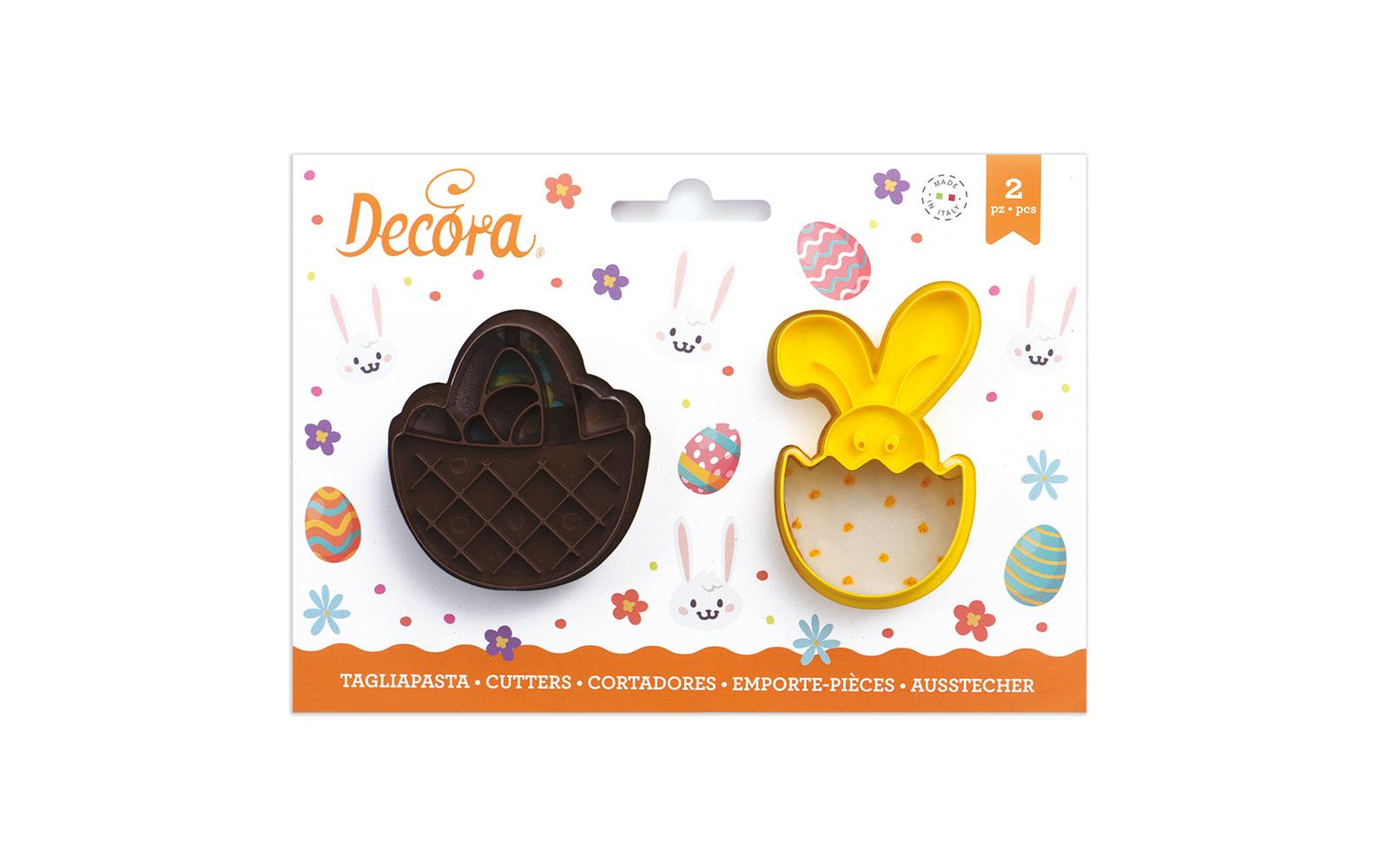Decora Ausstechformen Osterhase Osterkorb 2 Stk