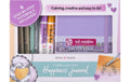 Talens Journal Set Happiness Sketchbook, 6 Stifte, Anleitungsheft