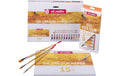 Talens Combiset Oil 12X12ml Farbe, 3 Pinsel, Papier