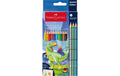 Faber-Castell Farbstift Colour Grip Dino 10+3 Kartonetui