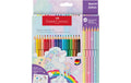 Faber-Castell Farbstift Colour Grip Einhorn 18+6 Kartonetui