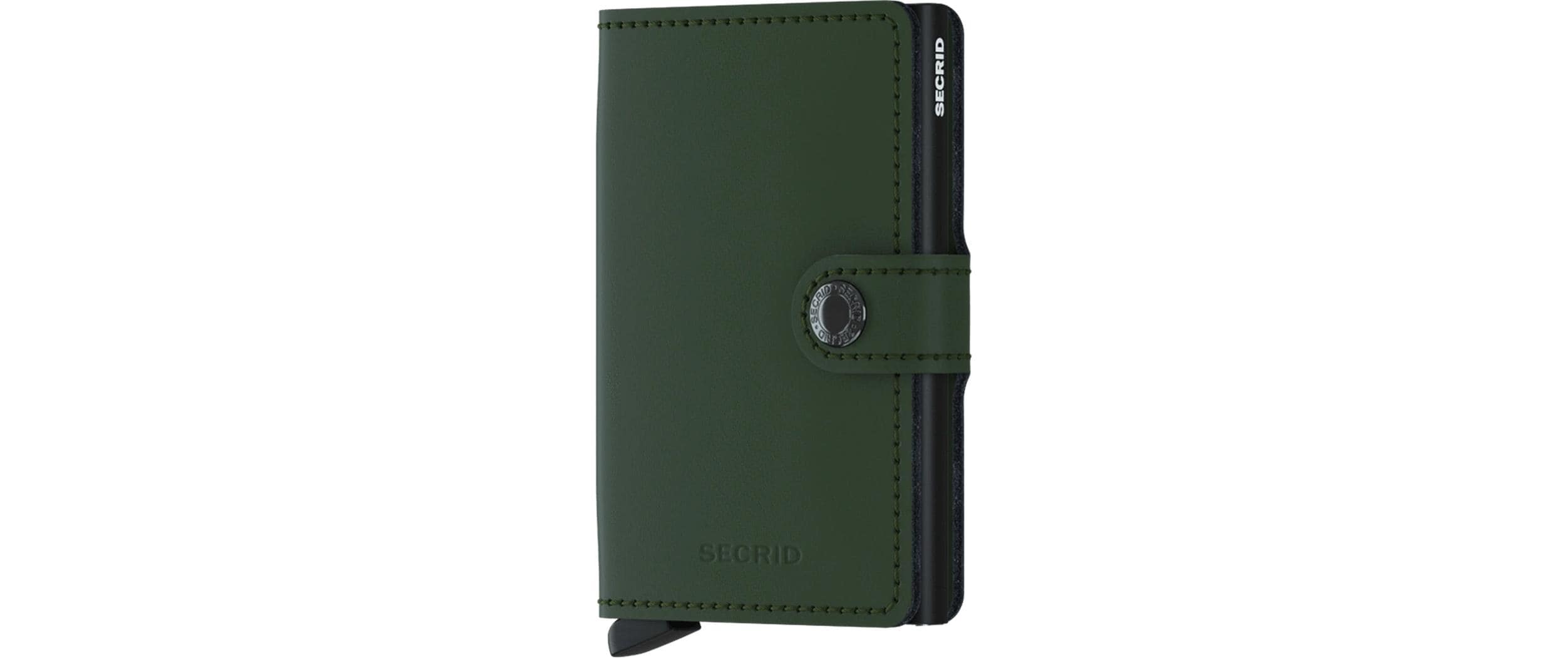 Secrid Miniwallet Matte Green Black Matte Green Black