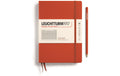 Leuchtturm Notizbuch Medium A5 kariert 251 Seiten, Farbe Fox Red
