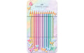 Faber-Castell Farbstifte Sparkle Pastell Metalletui, 12 Stifte