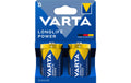 VARTA Batterie Longlife Power D, 2Stk 2 Stück, Blister Verpackung, 1.5V