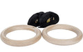 Fitcom Ringe / Turnringe Holz  inkl. Straps