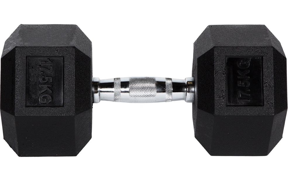 Fitcom Hex Dumbbell 17.5 kg 17.5kg