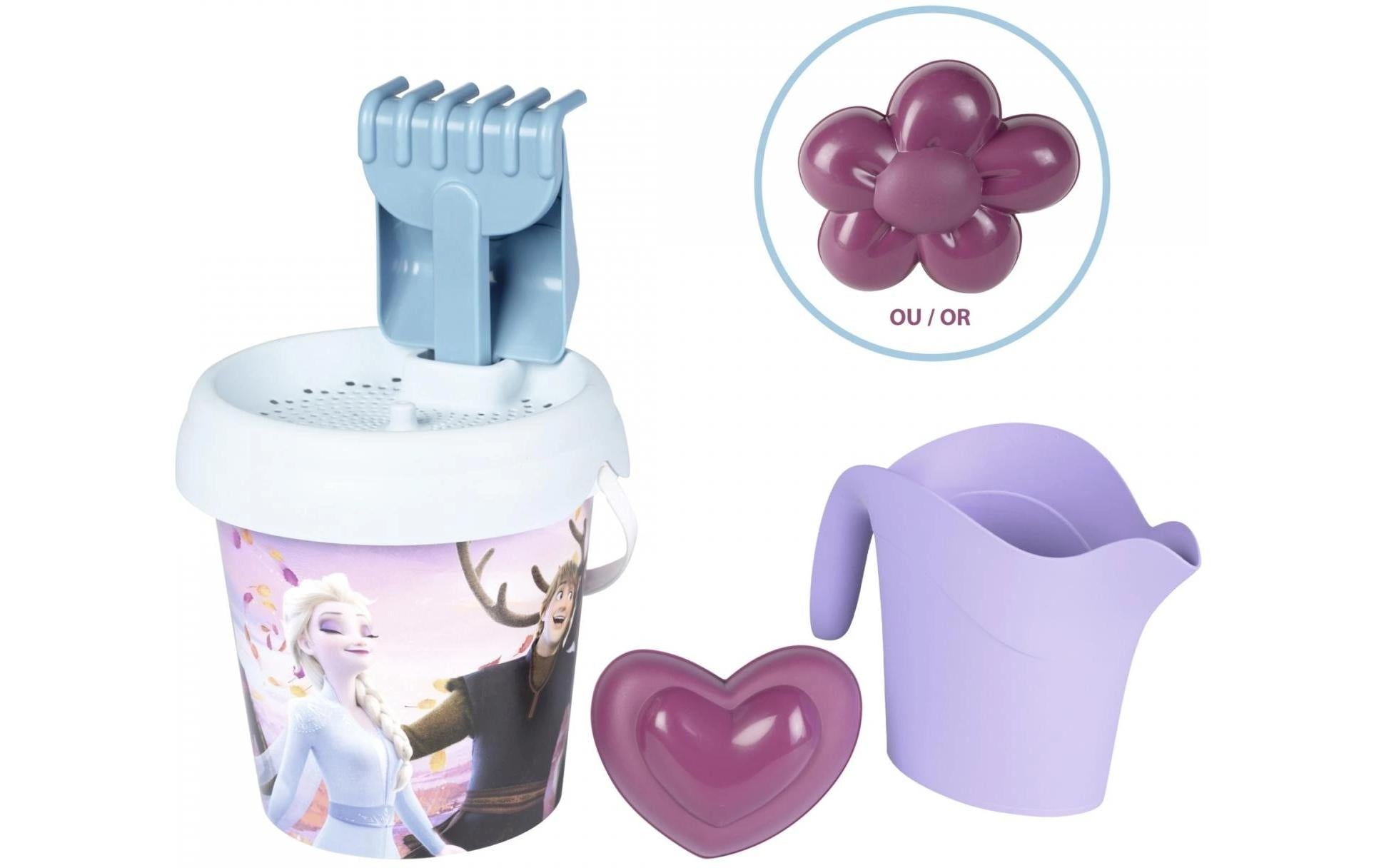 Smoby Die Eiskönigin Sandeimerganitur mit Giesskanne