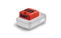 USB-Akku-Adapter TC-CP 18 Li USB A/C-Solo
