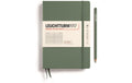 Leuchtturm Notizbuch Medium A5 liniert 251 Seiten, Farbe Olive