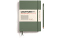Leuchtturm Notizbuch Medium A5 kariert 251 Seiten, Farbe Olive