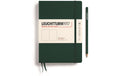 Leuchtturm Notizbuch Medium A5 blanko 251 Seiten, Farbe Forest Green