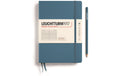 Leuchtturm Notizbuch Medium A5 liniert 251 Seiten, Farbe Stone Blue